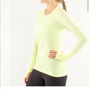 Lululemon Swiftly Tech - Clarity Yellow